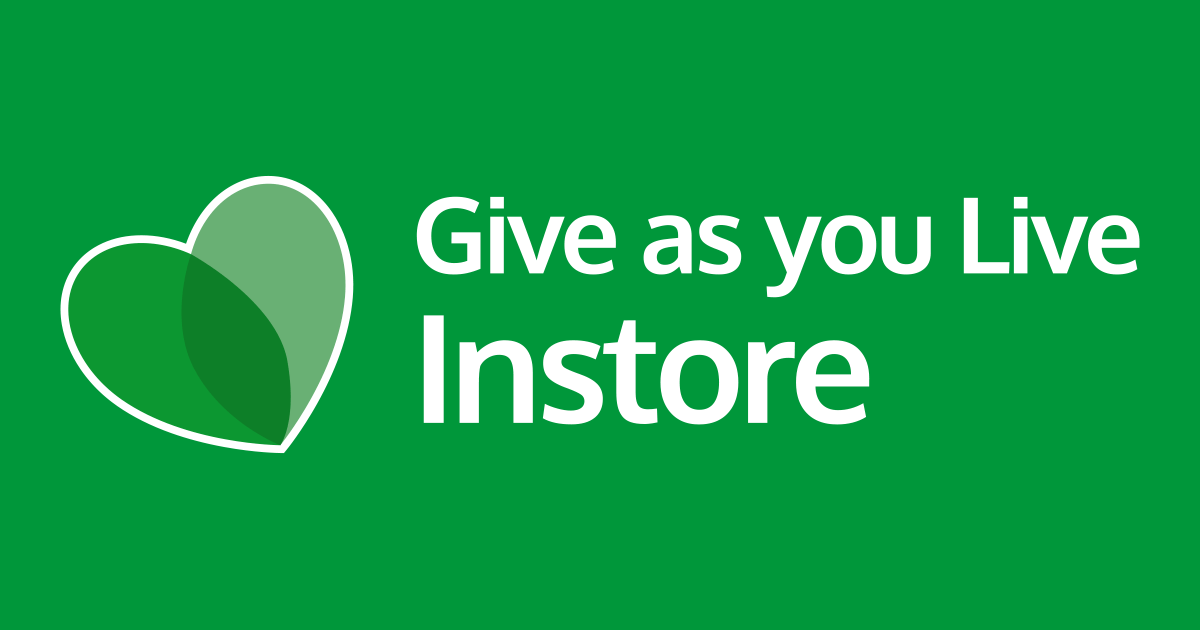 Give as you Live Instore